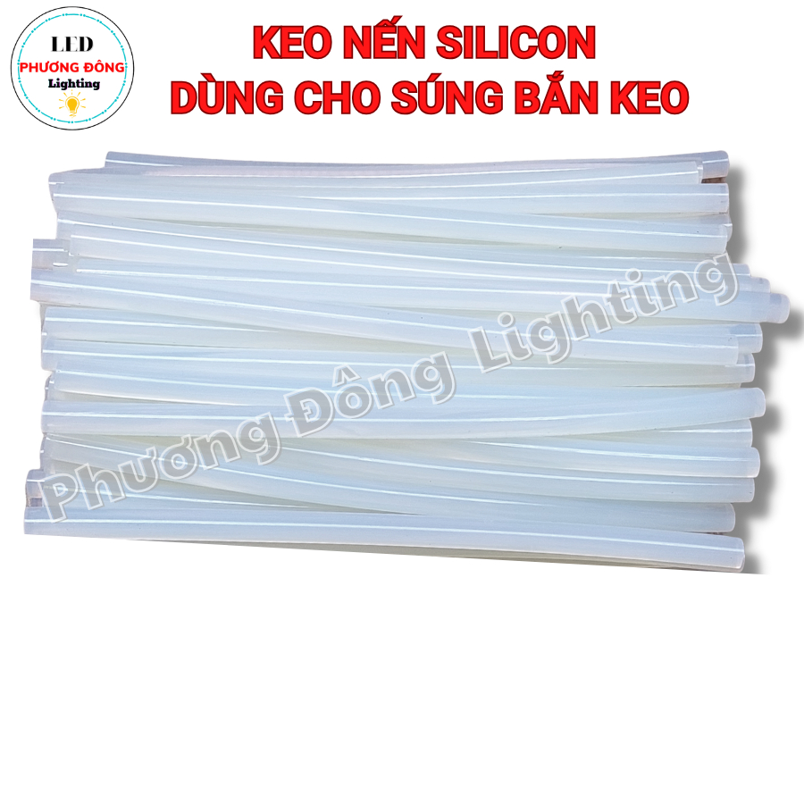 Combo 5 cây Keo nến silicon, keo cây silicon