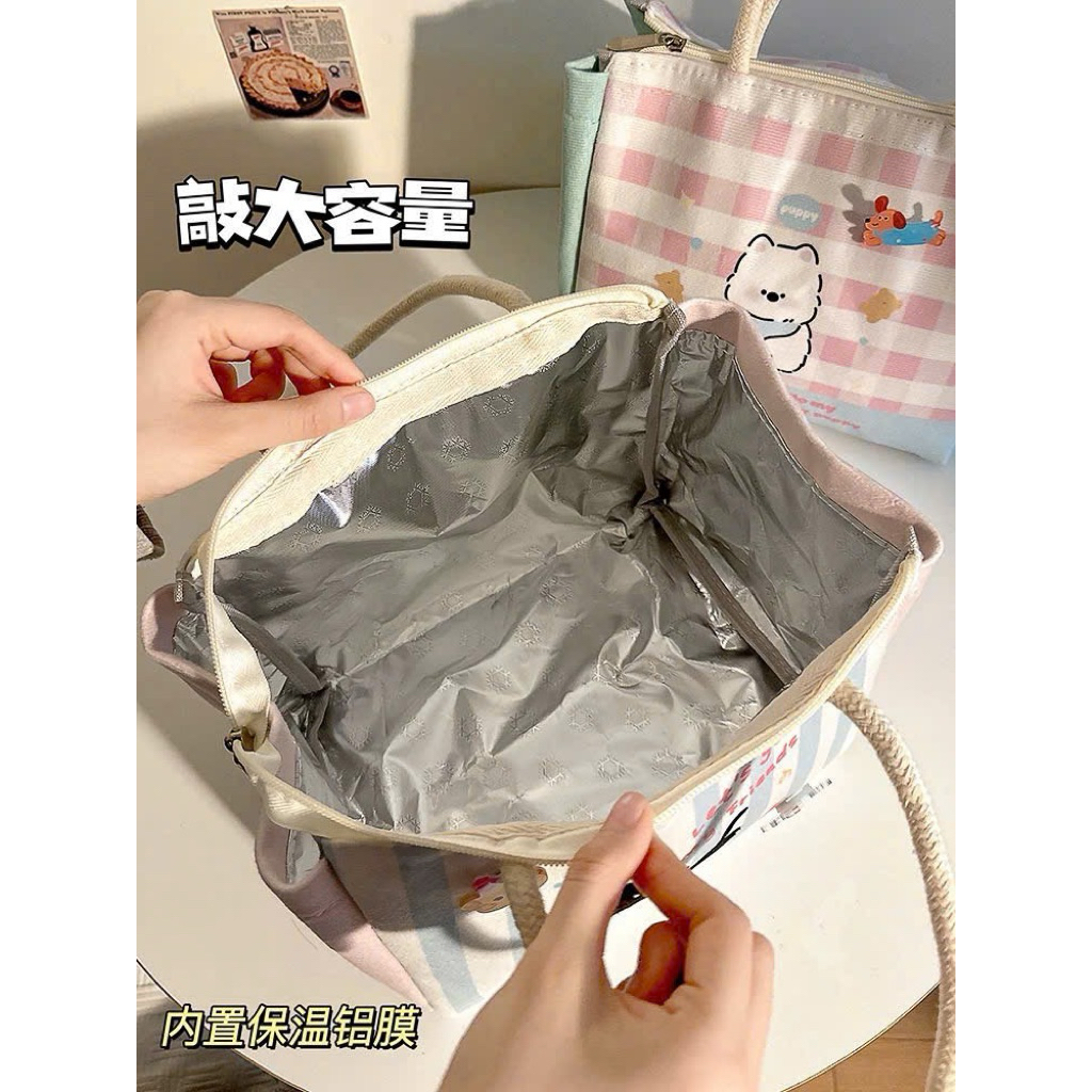 Túi đựng đồ ăn trưa cách nhiệt,túi đựng hộp cơm giữ nhiệt