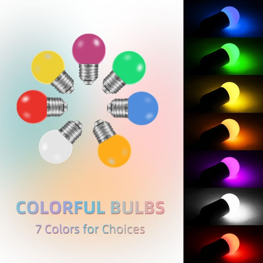 Bóng LED Chanh Đổi màu tự động 5 chế độ