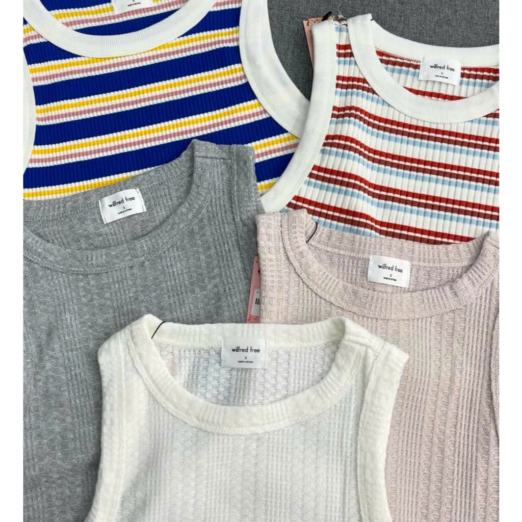 ⁉️Nổi Bật Giữa Đám Đông Với Em Áo Croptop Ba Lỗ W.il.fr.ed Free⁉️   -a2054.