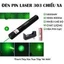 Đèn pin laser 303, đèn laze tia xanh, đỏ siêu sáng chiếu slide thuyết trình hiệu ứng lung linh