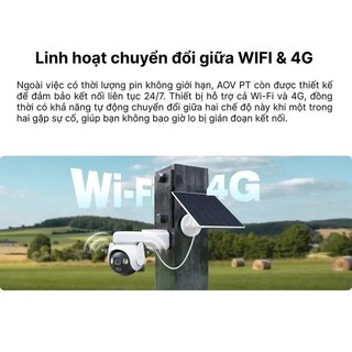 Ảnh 3 – Camera IMOU không dây AOV PT B7ED 5MP 3K pin năng lượng mặt trời kết nối wifi/ sim 4G ( không bao gồm sim)
