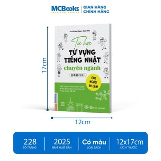 Sách - Tự Học Từ Vựng Tiếng Nhật Chuyên Ngành Cho Người Đi Làm