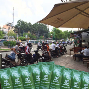 10kg Cà phê Blend Coffee gói 1kg - sản phẩm hoàn hảo cho các quán cafe mang đi.
