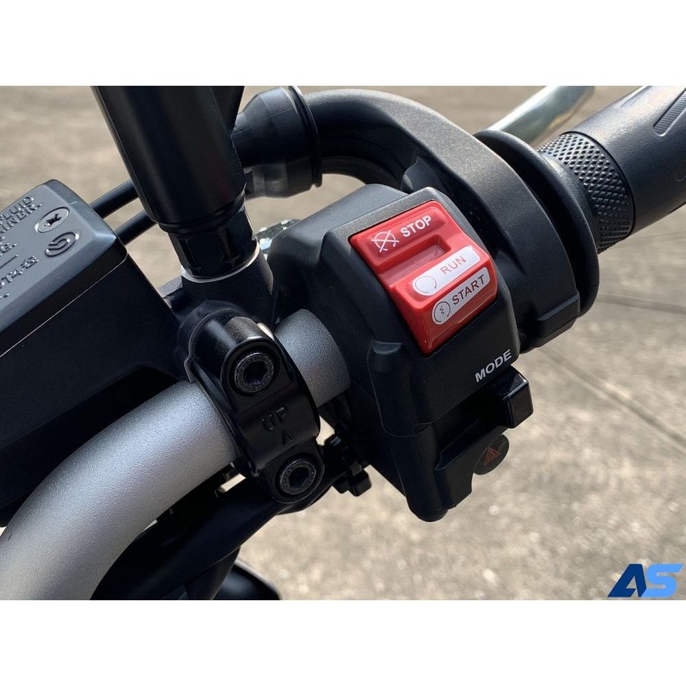 Bộ Chữ dán nút đóng mở động cơ khẩn cấp Kill switch STOP RUN STAR xe moto. Decal chống nước