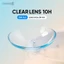 Kính áp tròng khoá ẩm 10H 3 Tháng Cận Loạn Màu Trong Suốt CARASE, Clear (Lens Cận Outlet) -