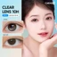 Kính áp tròng khoá ẩm 10H 3 Tháng Cận Loạn Màu Trong Suốt CARASE, Clear (Lens Cận Outlet) -