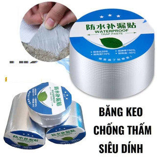 Băng Keo Chống Thấm Nhật Bản Siêu Dính Đa Năng, Xử Lý Dột Mái, Nứt Tường, Bể Ống Nước