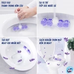 Combo 3 Túi 5 Viên Treo Vệ Sinh Bồn Cầu Vim Power 5 | Sạch Thơm Đến 300 Lần Xả (50g/viên) — ảnh 5