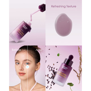 Dầu tẩy trang/Sữa rửa mặt/Serum EQQUALBERRY Purple Rice