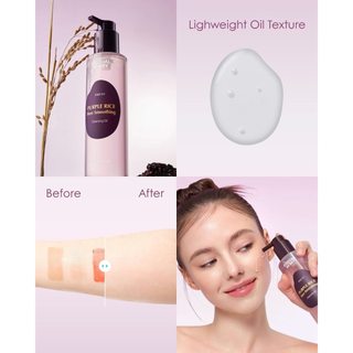 Dầu tẩy trang/Sữa rửa mặt/Serum EQQUALBERRY Purple Rice