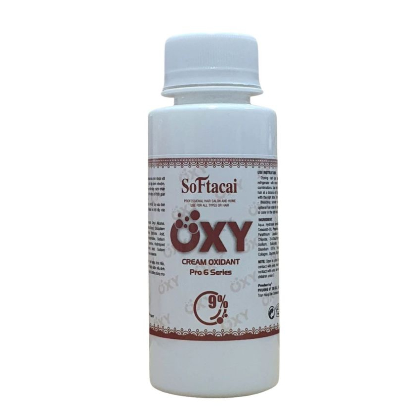 Oxy trợ dưỡng nhuộm tóc size:100ml chuẩn salon chống sót da đầu không hại tóc và da đầu mùi thơm