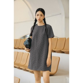 Đầm suông OLV cổ tròn đi làm, đi chơi Rowena và Taja nhiều màu phù hợp mọi dịp