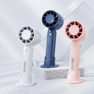 Quạt cầm tay mùa hè Di động có giá đỡ điện thoại Quạt Mini, Làm mát đa chức năng USB có thể sạc lại Máy Mini ngoài