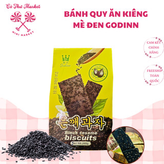 Bánh Quy Mè Đen Black Sesame Biscuits Godinn Bịch 260g - CÔ THƯ MARKET