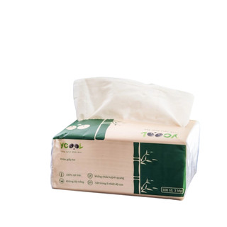 [Top Value] Thùng 30 gói 300 tờ giấy ăn gấu trúc YCOOL ES-50.5 - Hàng chính hãng cao cấp