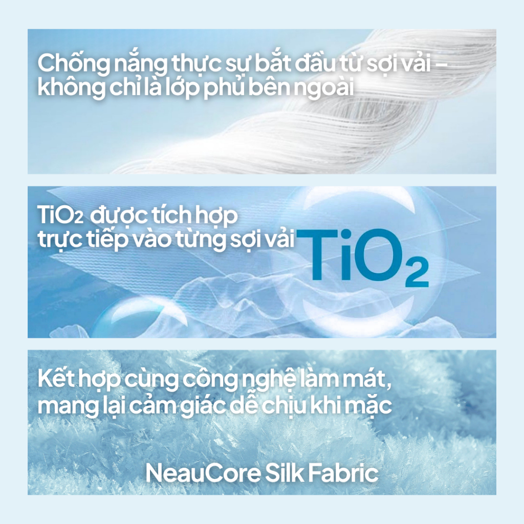 NEAU AirCape Luxe Áo Chống Nắng Tia UV 99% Cánh Dơi Su Lạnh Ngắn AC501 | BigBuy360 - bigbuy360.vn