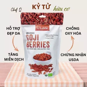 Kỷ tử hữu cơ 100% - Chứng nhận hữu cơ USDA