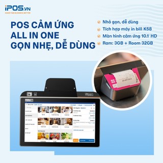[COMBO] MÁY POS + PHẦN MỀM BÁN HÀNG FABiBox TRỌN ĐỜI – Giải pháp tối ưu cho quán nhỏ [Chính hãng]