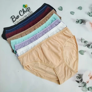 QUẦN LÓT NỮ BIGSIZE TỪ 60-110 KG THUN LẠNH SIÊU MÁT CẠP CAO CO GIÃN MỀN MẠI - Đồ Lót Bơ Chip [ MIS90 ]