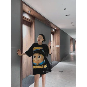 Áo Thun Agnes Hình In Sắc Nét Form Rộng Bacsic Phong Cách Hàn Quốc Định Lượng 260gsm