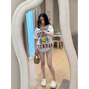 Áo Thun Bé Vịt Champs Dễ Thương Hình In Sắc Nét Chất Vải Cotton Dày Dặn Hottrend
