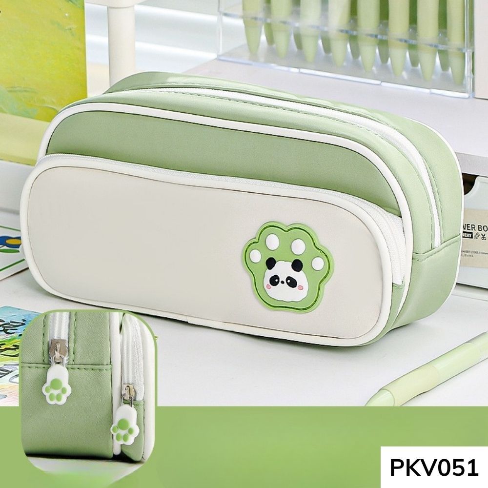 Túi đựng bút viết , hộp bút , túi để đồ make up phối màu dễ thương dung tích lớn PKV051 gagastore