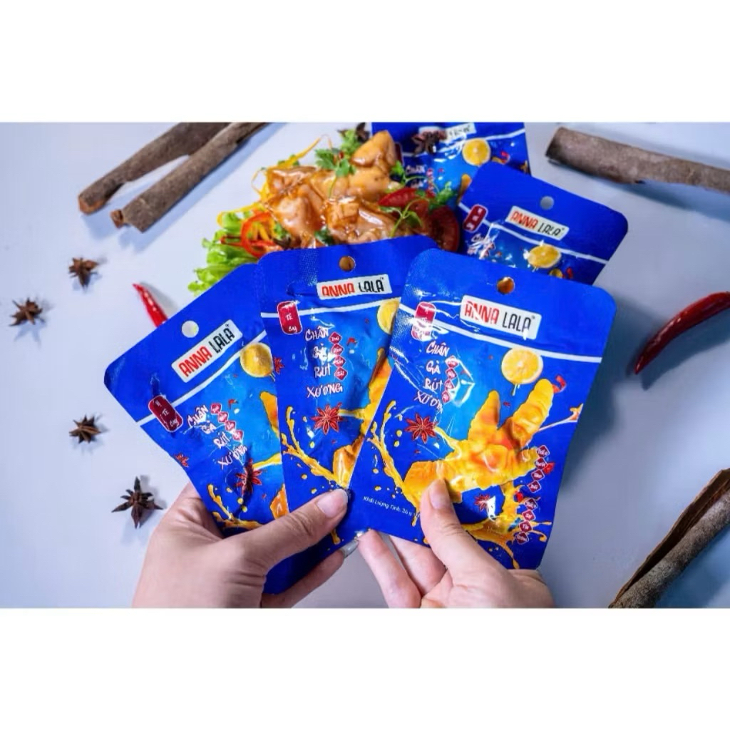 10 chiếc chân gà cay rút xương anna lala | Shopee Việt Nam