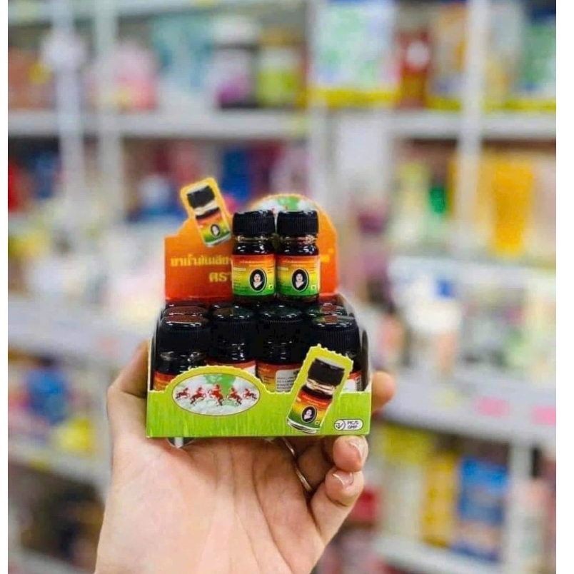 Dầu Nước Thảo Dược Hiệu Bà Mập Thái Lan 5cc Chính Hãng Nhỏ Gọn Dễ Dùng