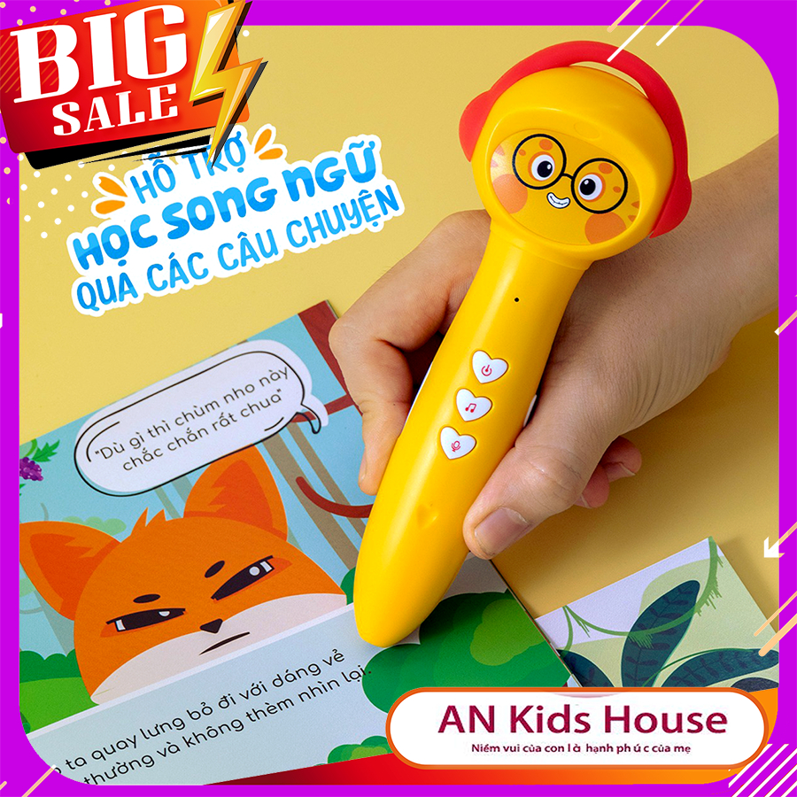 [SHOP MỚI - BÁN RẺ] Bút chấm đọc Lala Magic Pen song ngữ Anh Việt đồ ...
