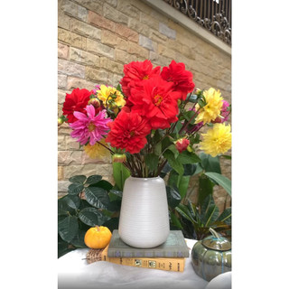 Bình Hoa Đu Đủ Men Thổ Cẩm Gốm Bát Tràng - Bình Hoa Decor Trang Trí - Bình Cắm Hoa Đu Đủ Men Nâu Ganh Thổ Cẩm
