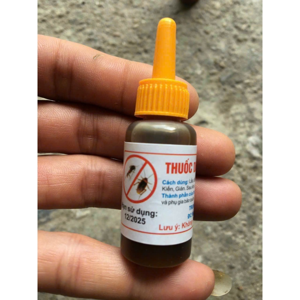 Combo 10 Lọ Thuốc Diệt Kiến Gián Tận Gốc Sinh Học An Toàn, Hiệu Qủa