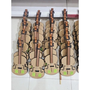 Mô hình đàn Violin bằng bìa carton cao 40cm