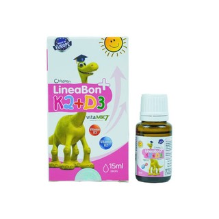 Lineabon D3K2 MK7 tinh khiết tăng chiều cao cho bé dung tích 10ml