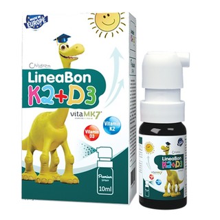 Lineabon D3K2 MK7 tinh khiết tăng chiều cao cho bé dung tích 10ml