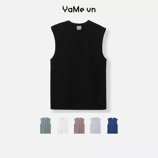 Áo Thun 3 Lỗ Nam Cổ Tròn Co Giãn Đơn Giản Thời Trang Thương Hiệu Y2010 Non Branded 02 23714 |YaMe|
