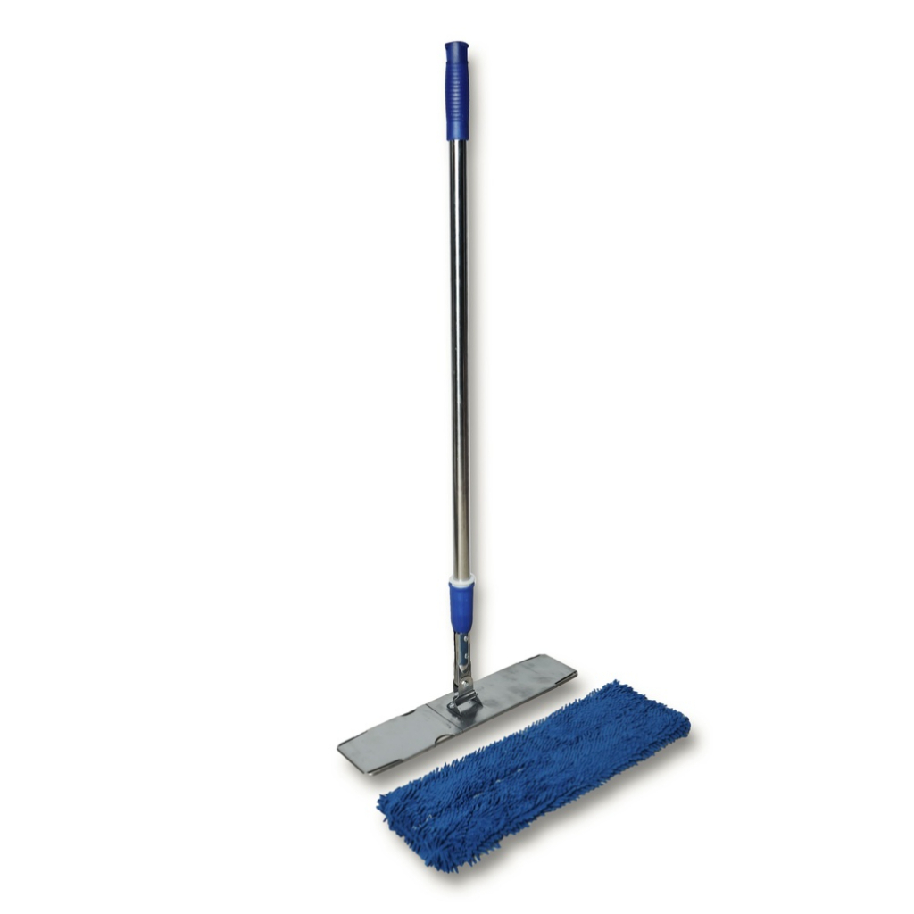 Chổi Lau Nhà Công Nghiệp Cán Rút 45cm 60cm Cây Lau Inox Lỗi Đổi 1