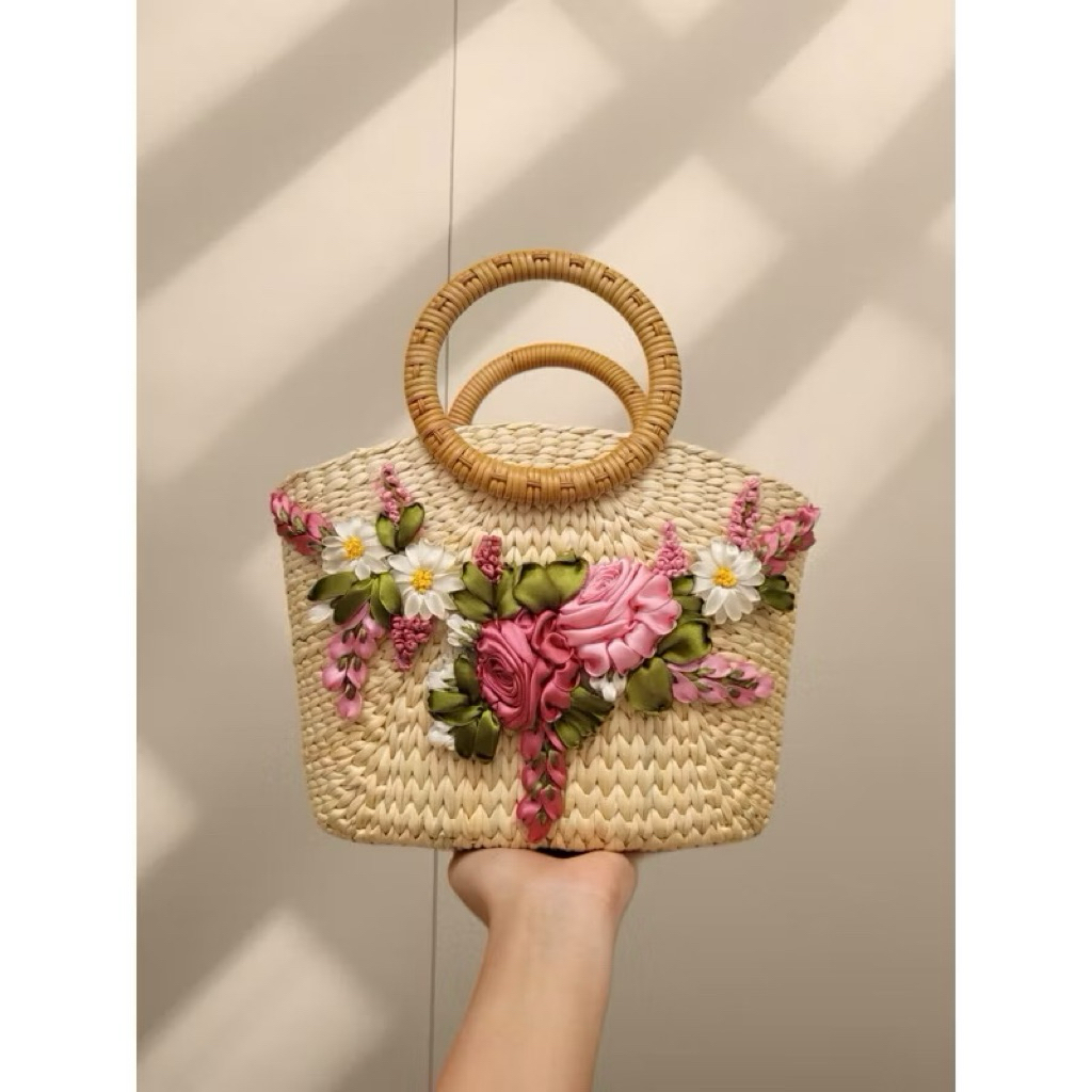 [ Kho sỉ ] Túi lục bình hanmade chụp ảnh áo dài, chụp ảnh thời trang , đi biển đi chơi đi du lịch