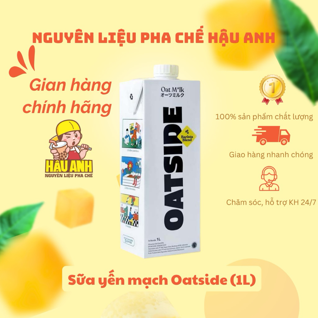 Sữa yến mạch Oatside (1L) | Shopee Việt Nam