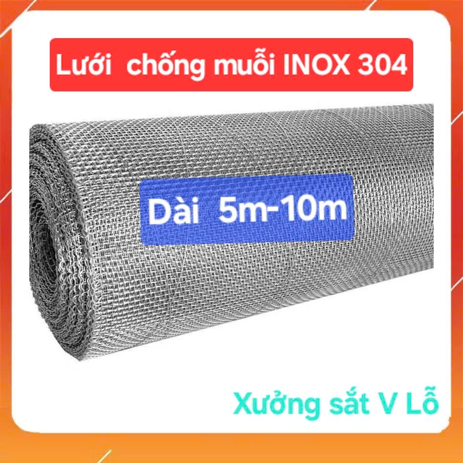 ( Dài 5m-10m) Lưới INOX 304 chống muỗi chống ruồi côn trùng,lưới inox ...