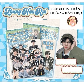 [SẴN] Túi 40 hình dán Trương Hàm Thụy Zhang Han Rui TF Gia Tộc F4 / stickers có keo sẵn chống nước