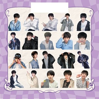 [hàng sẵn] Túi 40 hình dán Tả Kỳ Hàm Zuo Qi Han - TF Gia Tộc F4 / stickers có keo sẵn chống nước