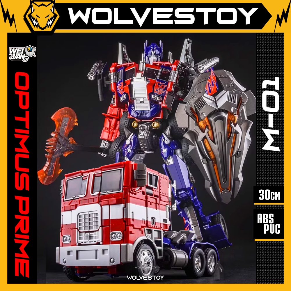 Mô hình Weijang M01 Evasion Optimus Prime AOE Robot Biến Hình Container ...