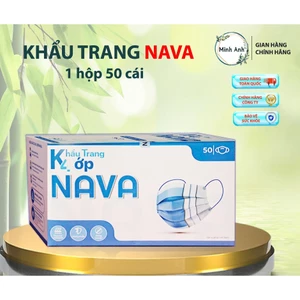 COMBO 3 HỘP - Khẩu trang y tế 4 lớp NAVA chính hãng