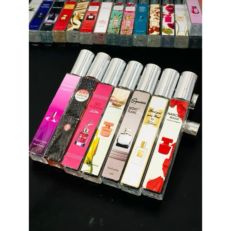 Vỏ chai chiết nước hoa 10ml cao, vuông dày cao cấp. Tinh dầu nước hoa 10ml unisex cực kỳ thơm full hộpjp ơi