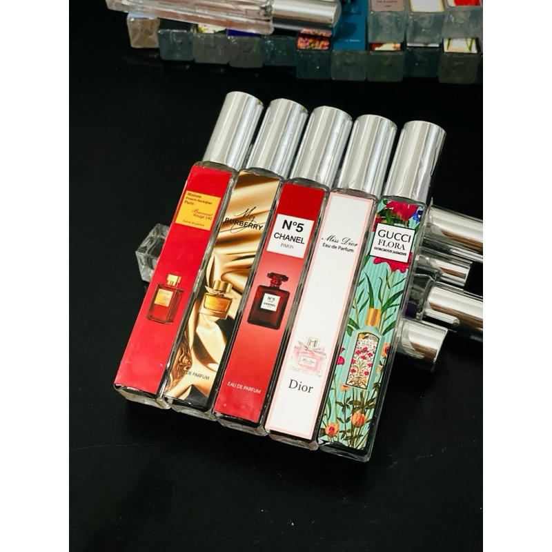 Vỏ chai chiết nước hoa 10ml cao, vuông dày cao cấp. Tinh dầu nước hoa 10ml unisex cực kỳ thơm full hộpjp ơi