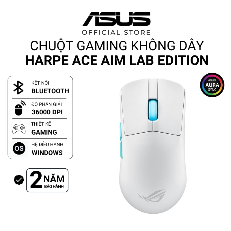 Chuột ROG Harpe Ace Aim Lab Edition