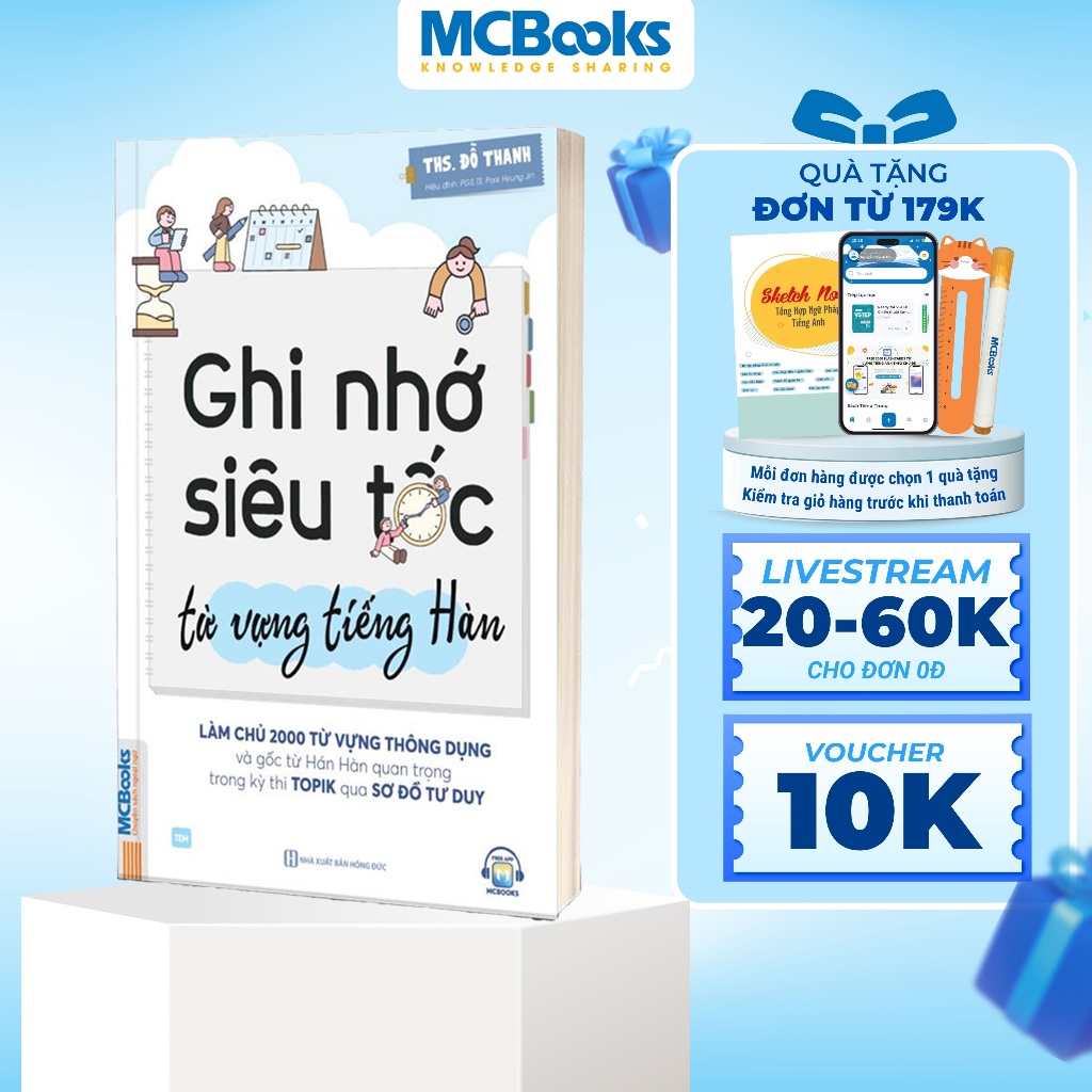 Sách - Ghi nhớ siêu tốc từ vựng tiếng Hàn