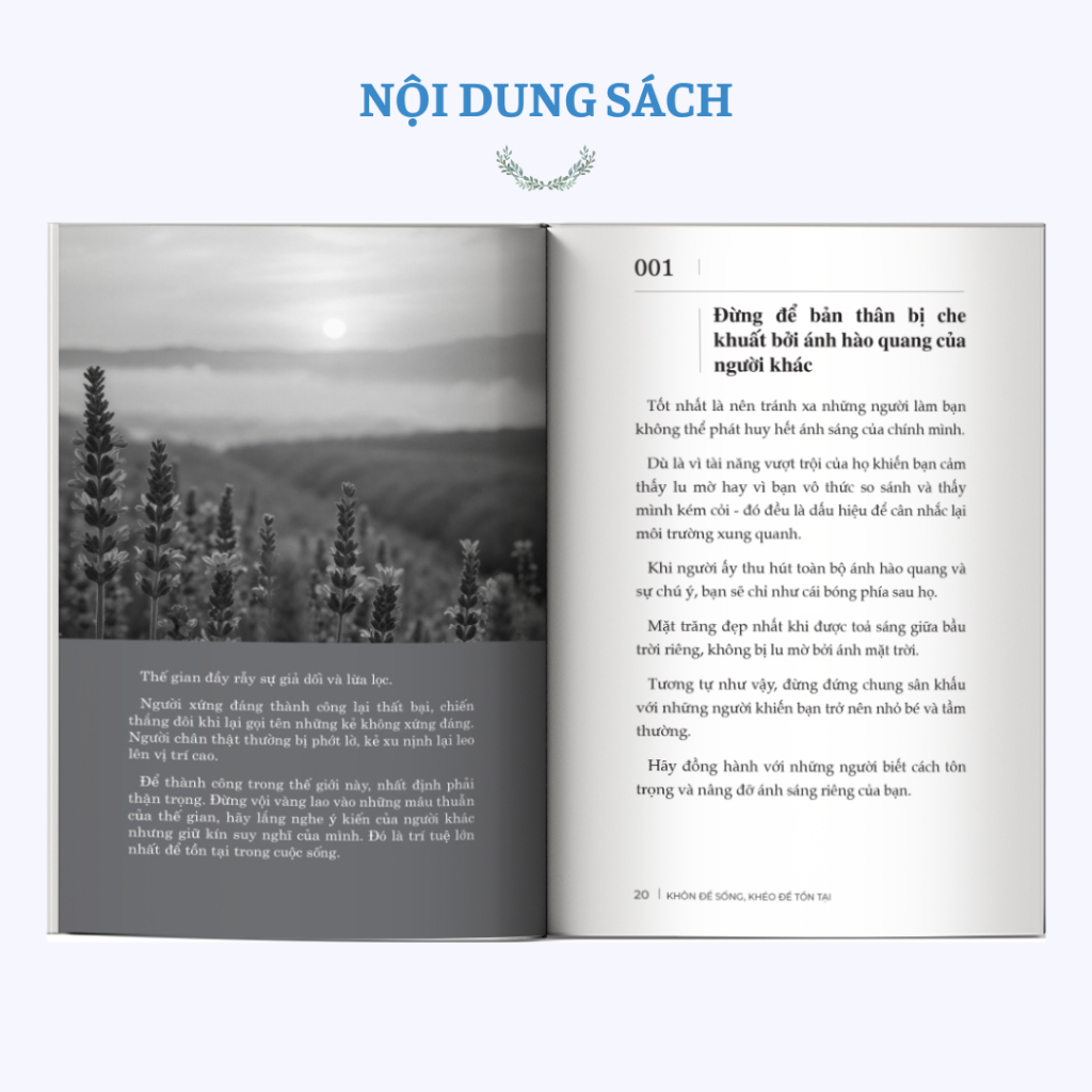 Sách - Khôn Để Sống, Khéo Để Tồn Tại - 198 Bí kíp sinh tồn giữa vạn biến cuộc đời - Unibooks