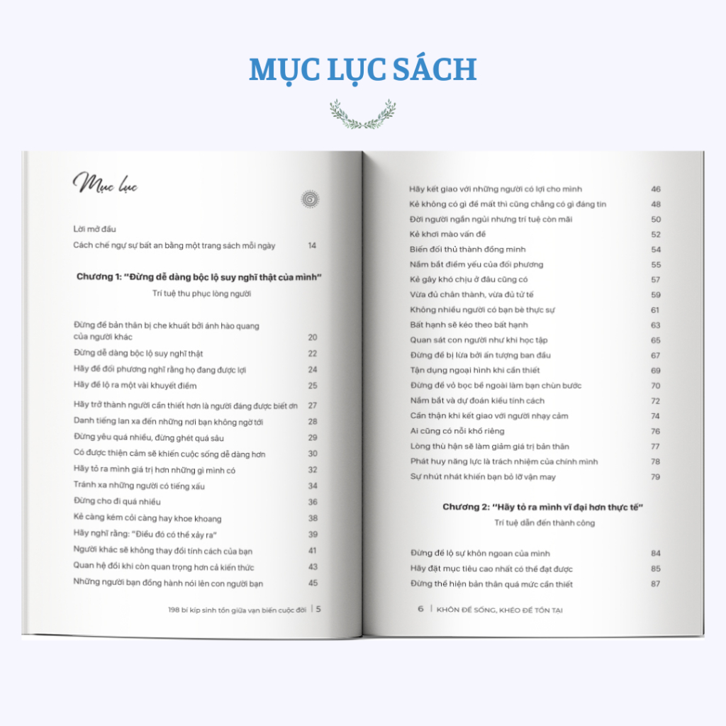 Sách - Khôn Để Sống, Khéo Để Tồn Tại - 198 Bí kíp sinh tồn giữa vạn biến cuộc đời - Unibooks